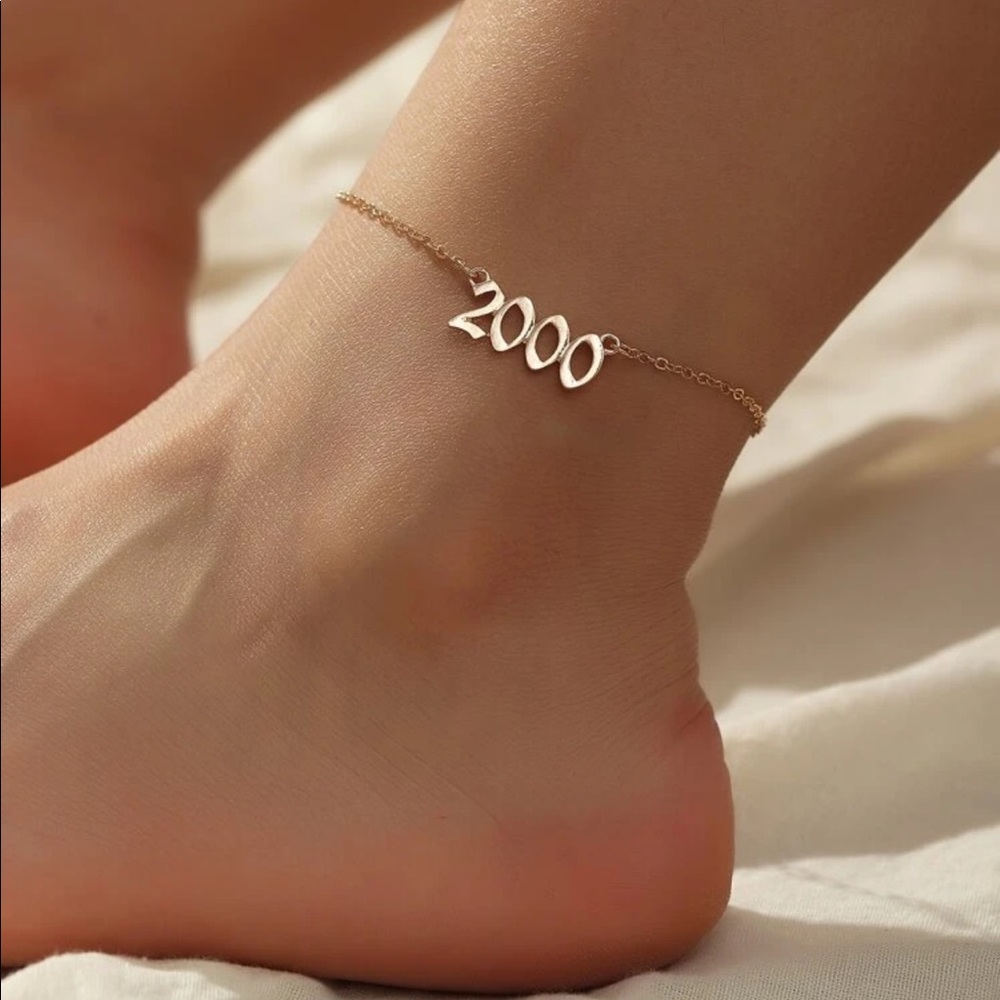 LAST ONE SALE 2000 Birth Year Anklet / Bracelet - Picture 3 of 5